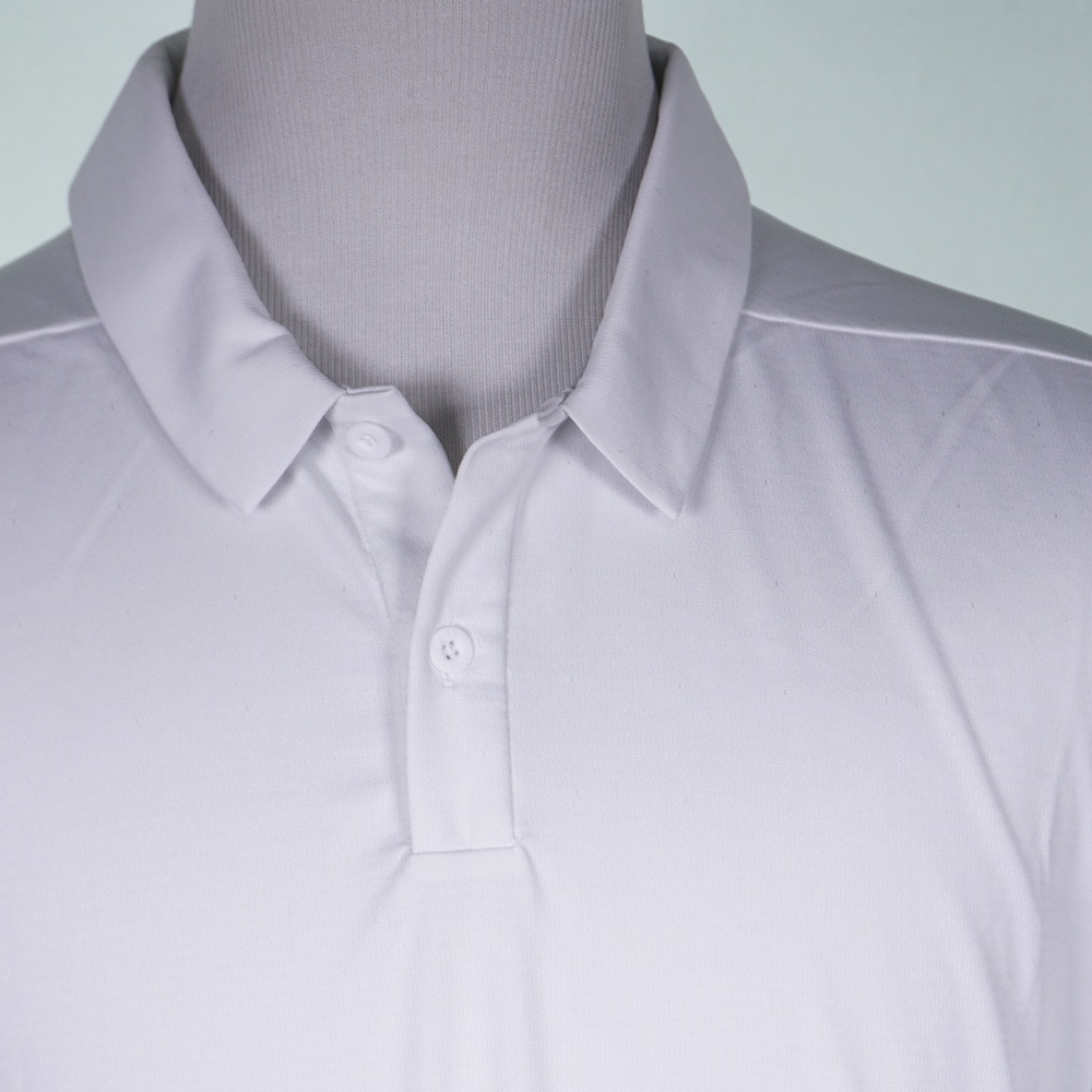 New Nike Dri-Fit White Polo Shirt Size XL Mens